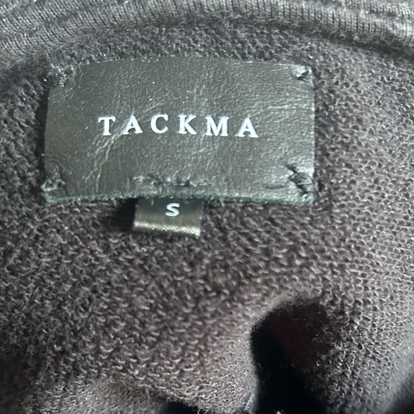 Tackma - Seek No approval distressed zipper pullover sweatshirt! Size small - Picture 6 of 6